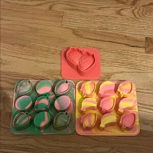 Colorful Silicone Fruit Mold Set